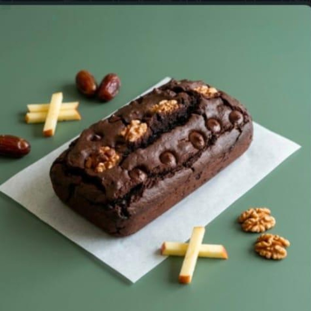 Oat, Date & Walnut Cake
