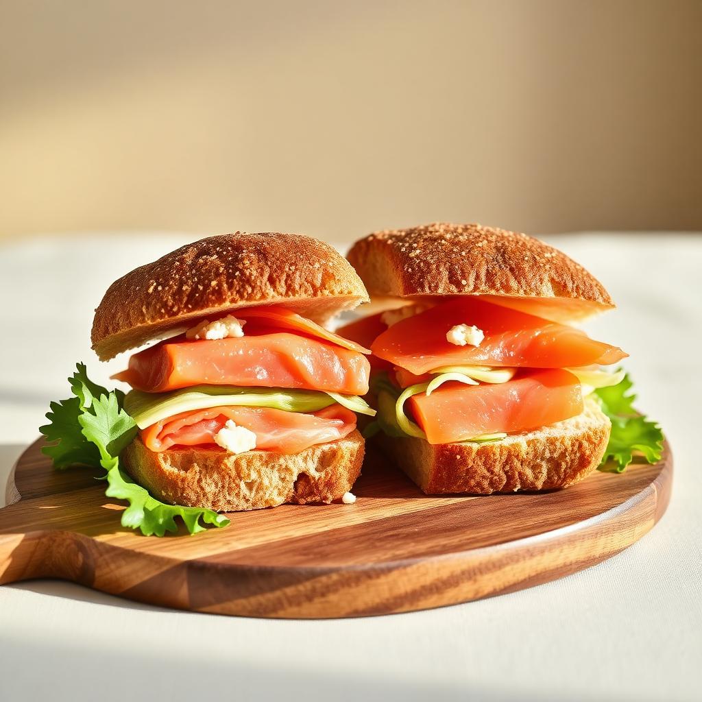 Smoked Salmon Ciabatta