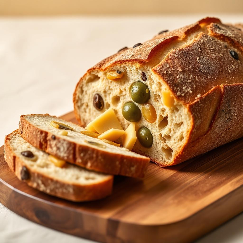 Cheddar & Olive Sourdough